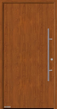 Заказать входные двери Hormann Thermo 65, Мотив 010 с декором поверхности под древесину в Курганинске