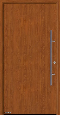 Заказать входные двери Hormann Thermo 65, Мотив 010 с декором поверхности под древесину в Курганинске