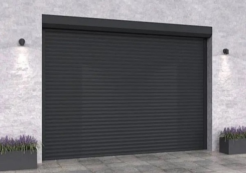 Рулонные ворота для гаража Алютех Trend с алюминиевым профилем PD/77 и высокой защитой от взлома с доставкой в Курганинске 